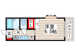 アサヒハイツ中葛西の物件間取画像